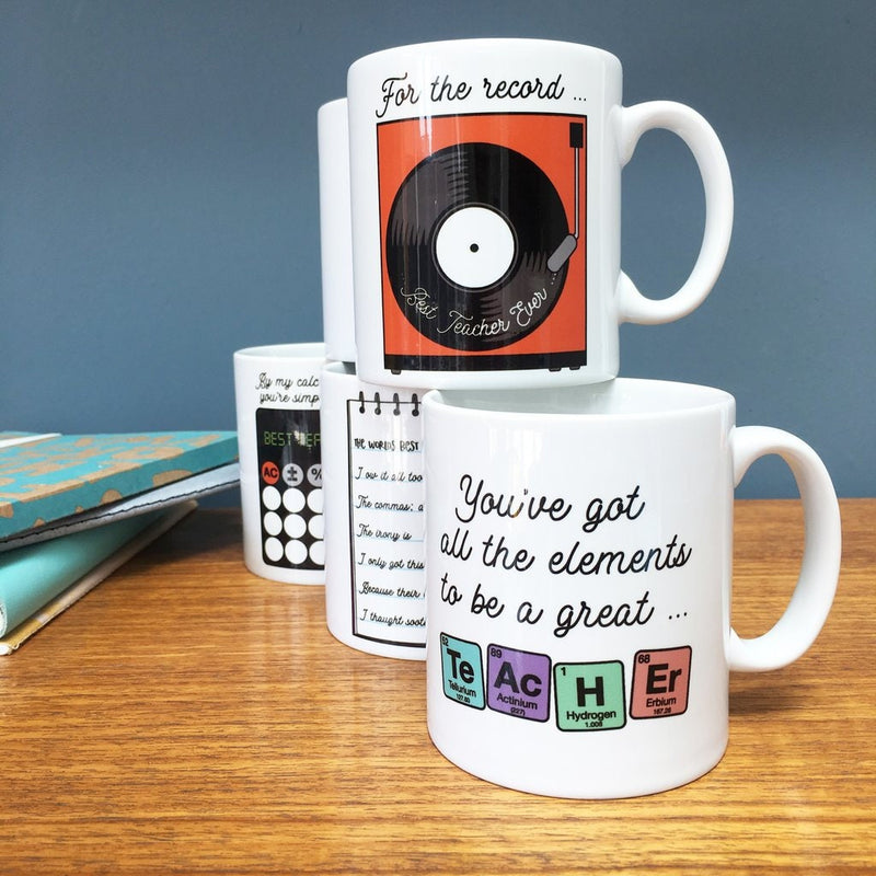 Personalised World's Best Science Teacher Mug & Coaster Gift Set