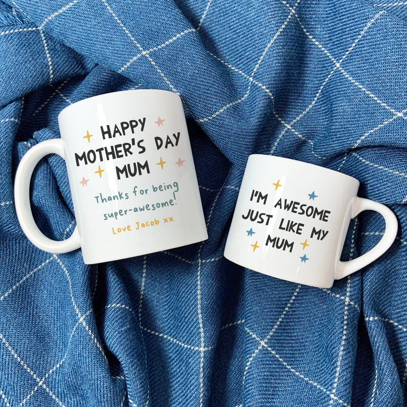 Super Mum Family Mug Set