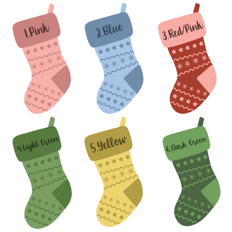 Personalised Family Christmas Stocking Cushion Gift