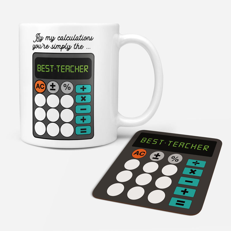 Personalised World's Best Maths Teacher Gift