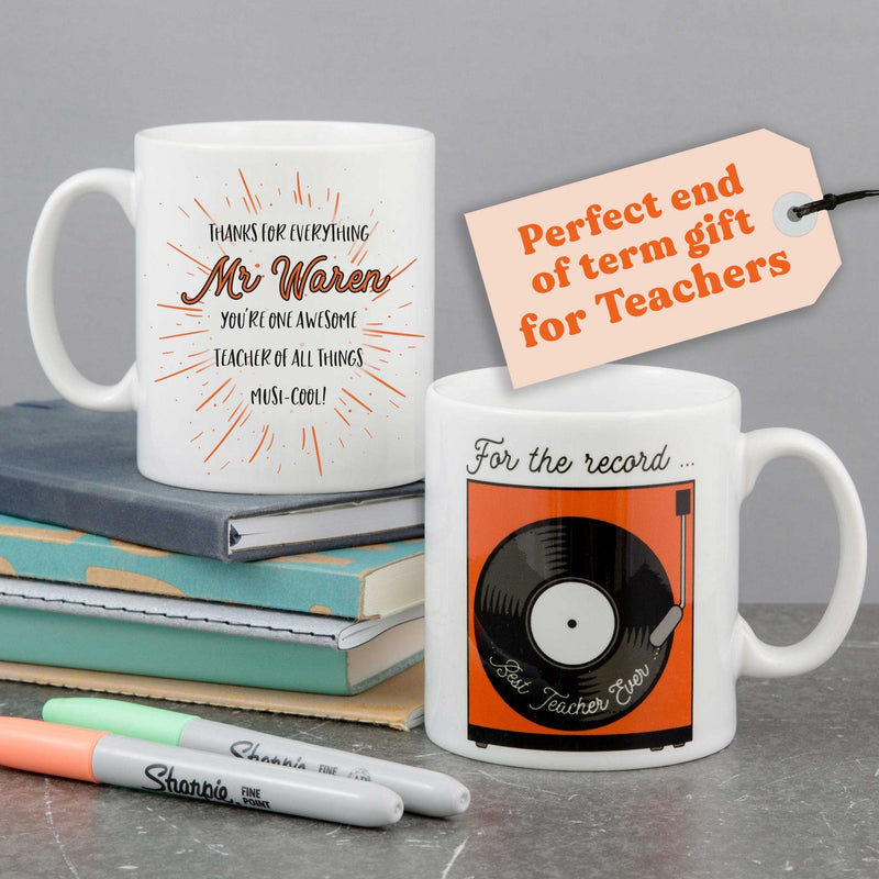Personalised World's Best Music Teacher Gift