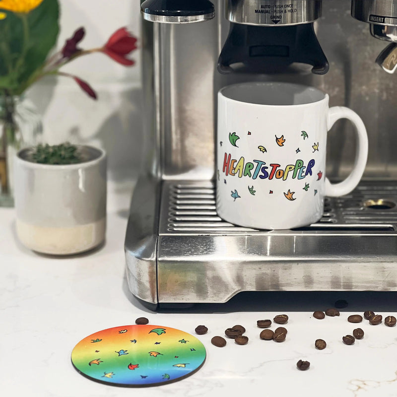 Heartstopper Gift Set | School Friend Gifts | Gifts For Teenagers | Full On Gay Crisis Mug  Coaster and Bookmark