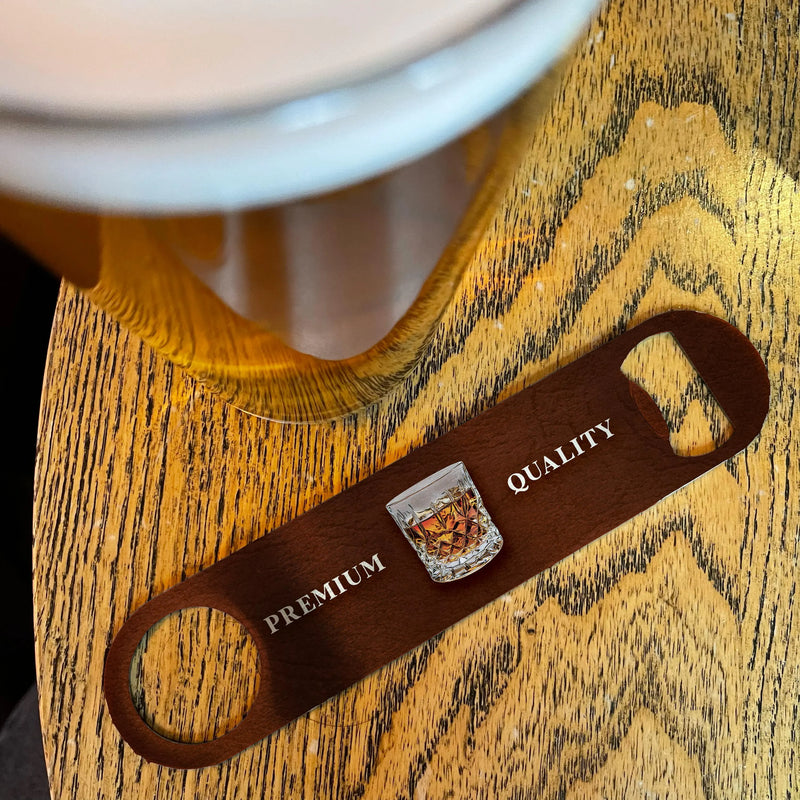 Personalised Whiskey Bar Mat Custom Name Bar Runner for Home Bar, Man Cave, Bourbon or Scotch Lover Gift