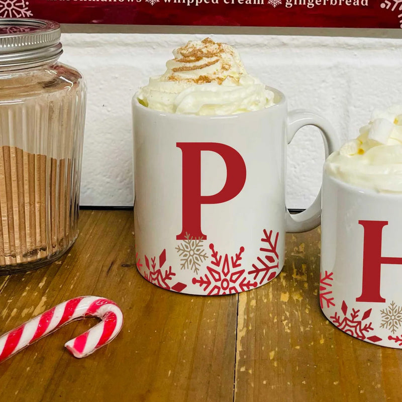 Hot Chocolate Large Letter Mugs