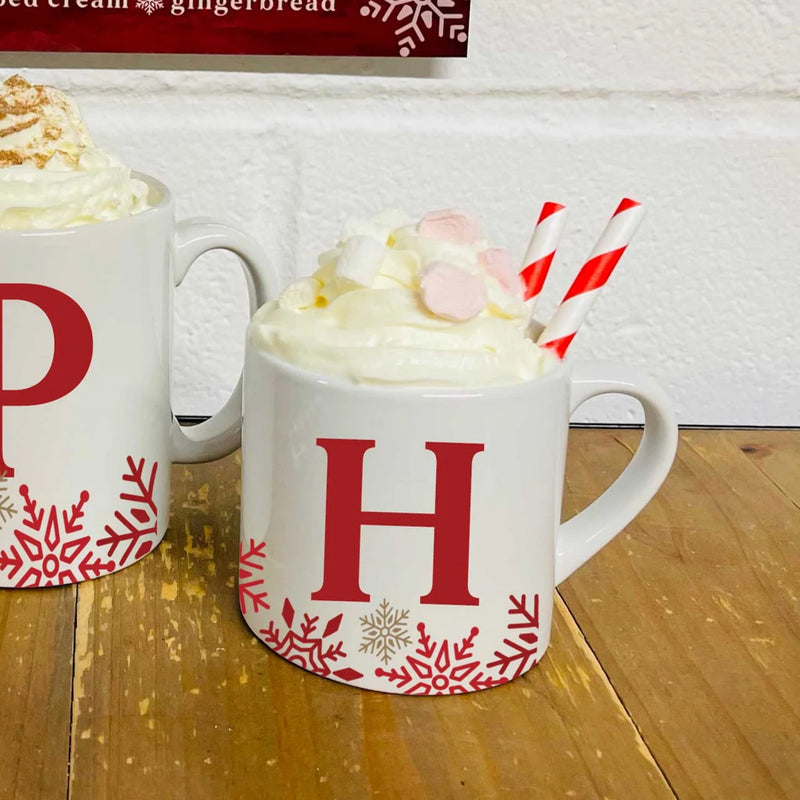 Hot Chocolate Mini Letter Mugs