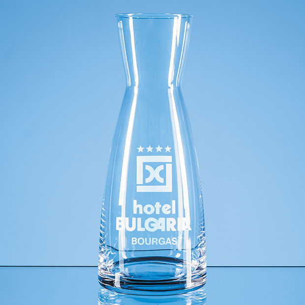 Military Engraved Glass Water Carafe / Decanter – Bormioli Rocco Ypsilon 1080ml