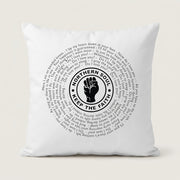 personalised northern soul lyrics cushion keep the faith design soul music fan gift