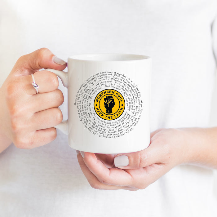 Northern Soul Mug – Keep The Faith Music Lover Gift