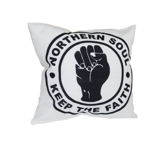 Northern Soul Keep The Faith Throw Cushion