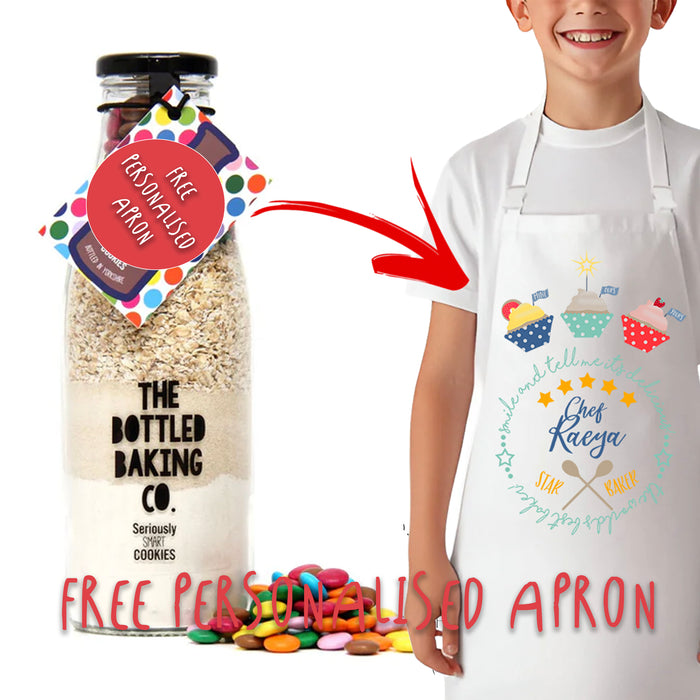 Seriously Smart Cookies – Cookie Mix + FREE Personalised Apron