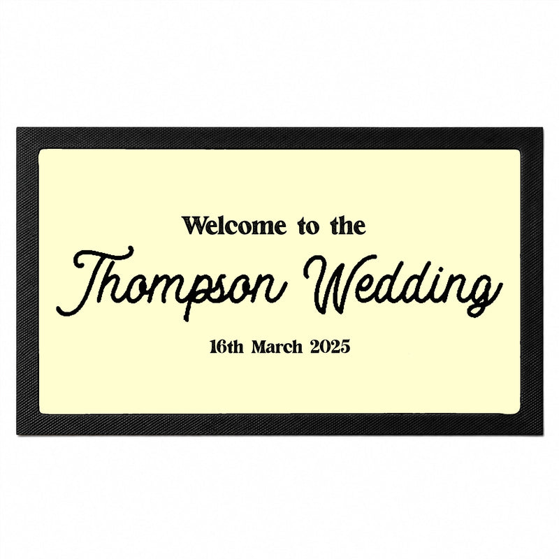 Wedding Bar Mat