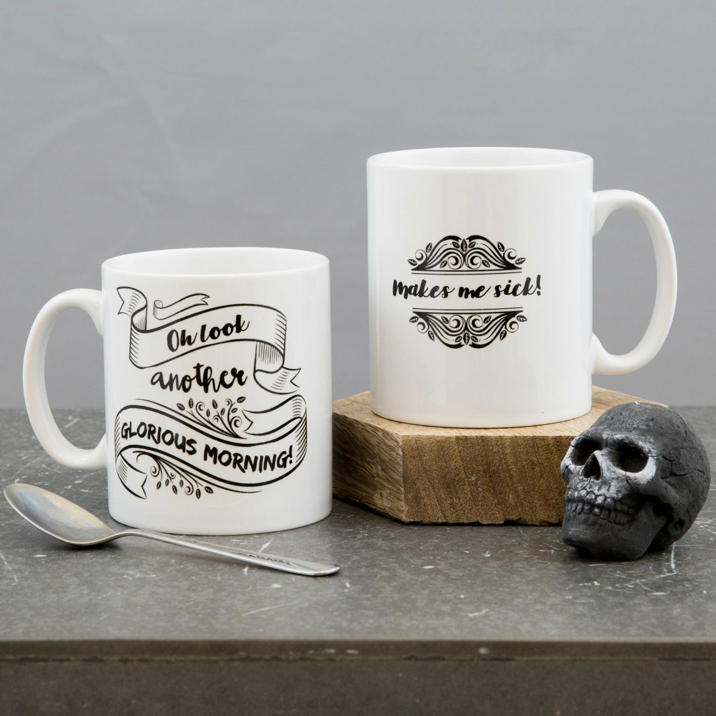 Halloween Inspired Gift - Oh Look Another Glorious Morning - Sarcastic Mug For Secret Santa