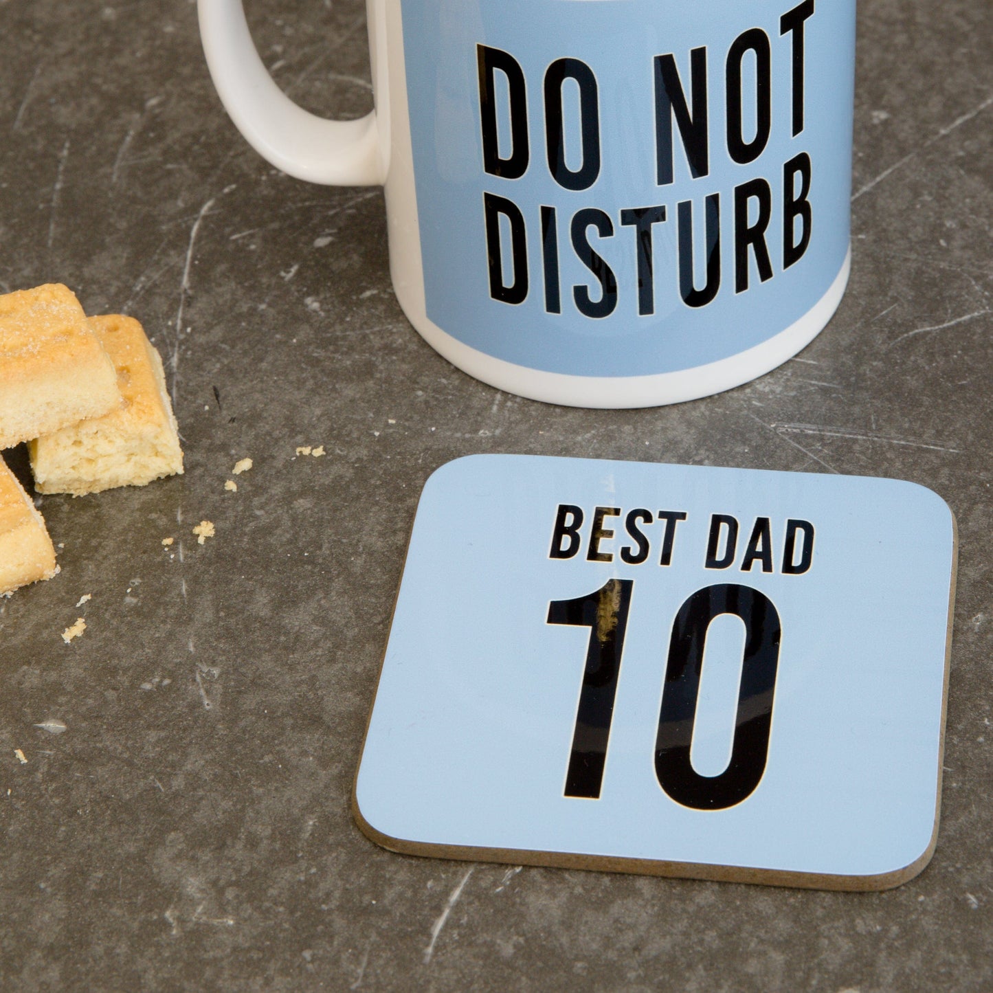 Team strip coaster for football, rugby, basketball loving Dad for Father's Day