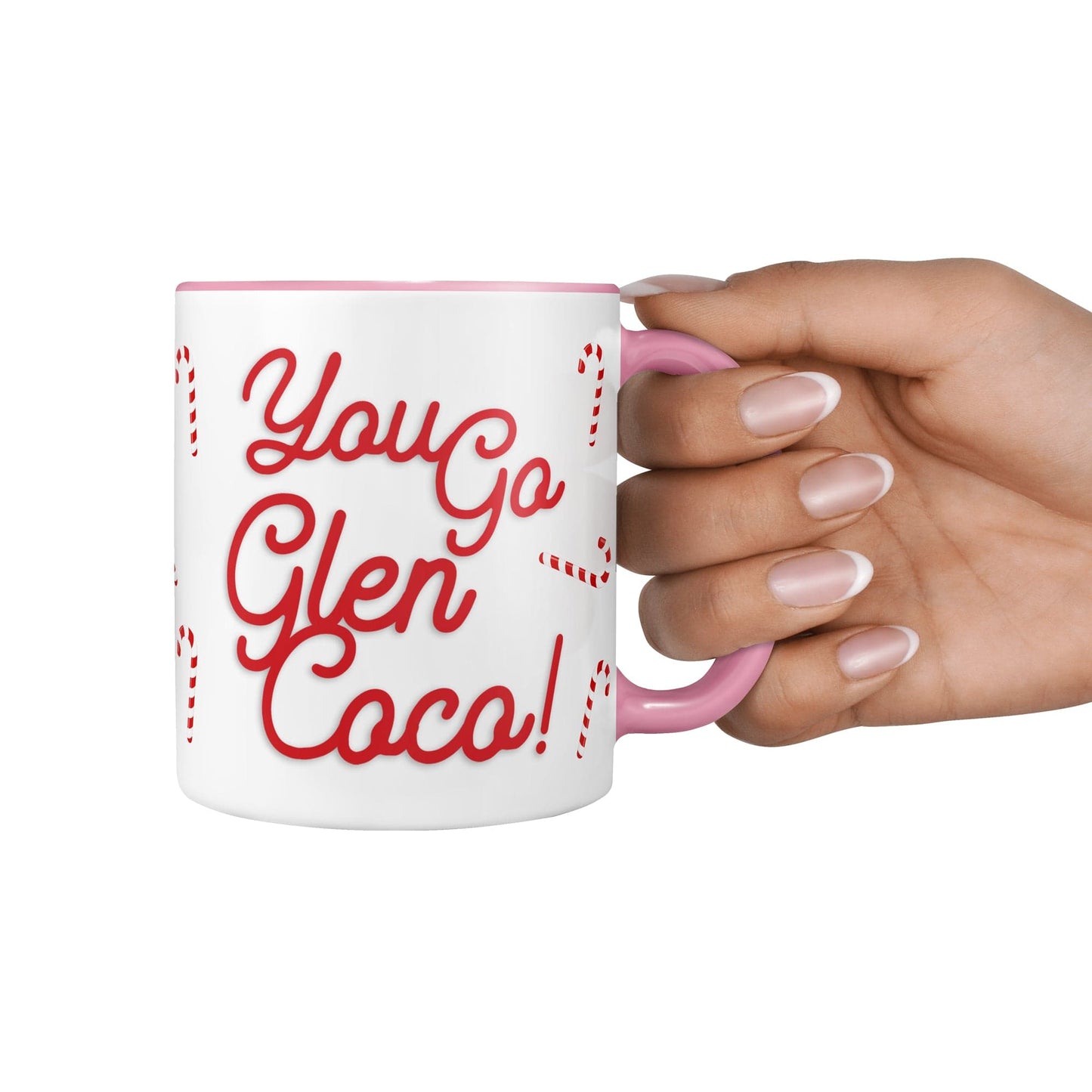 You Go Glen Coco Candy Cane Mean Girls Mug