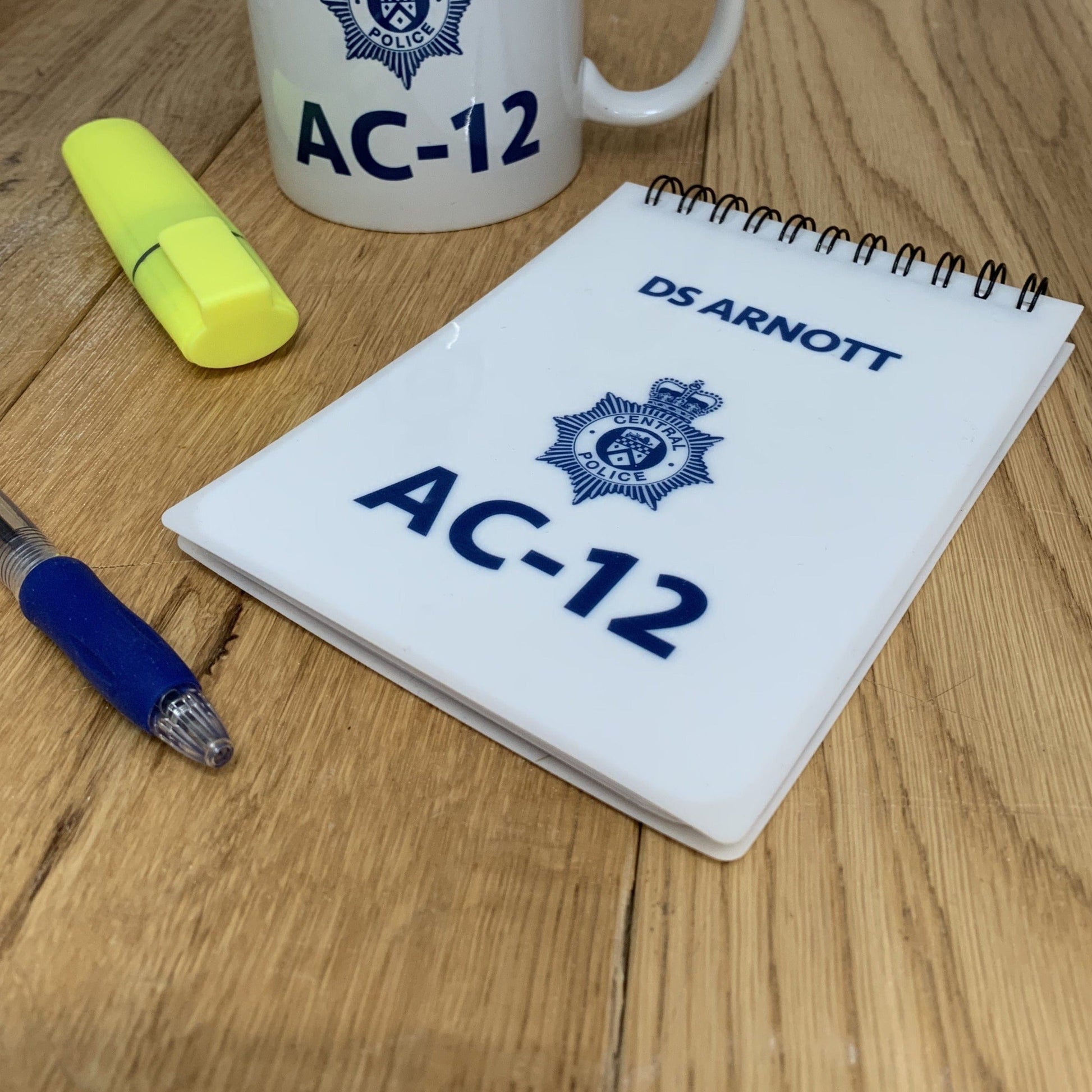 AC12 Line of Duty Notepad
