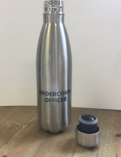 Line of duty Undercover officer water bottle