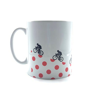 Personalised King of the Mountain Mug and Coaster Set | Gift for Cyclist, Bike, Dirt bike