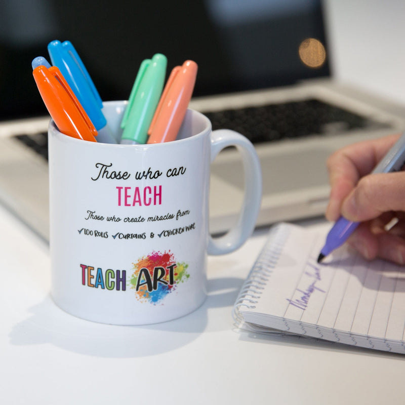 Personalised World's Best Art Teacher Mug: Unique Appreciation Gift for Educators and Instructors