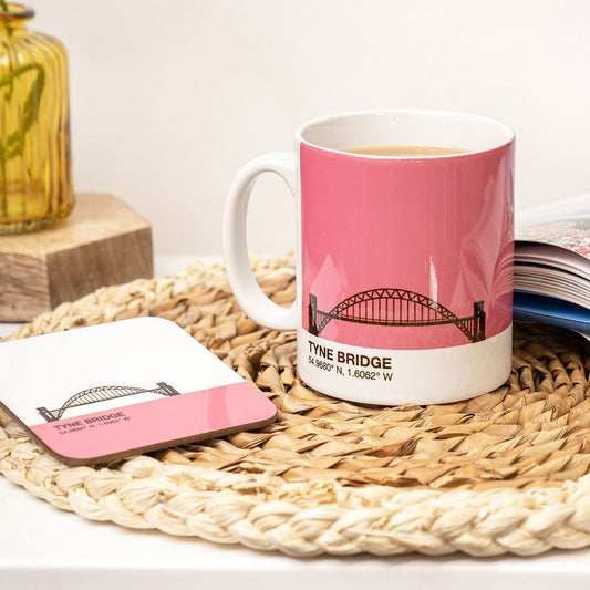 Newcastle Tyne Bridge Mug & Coaster