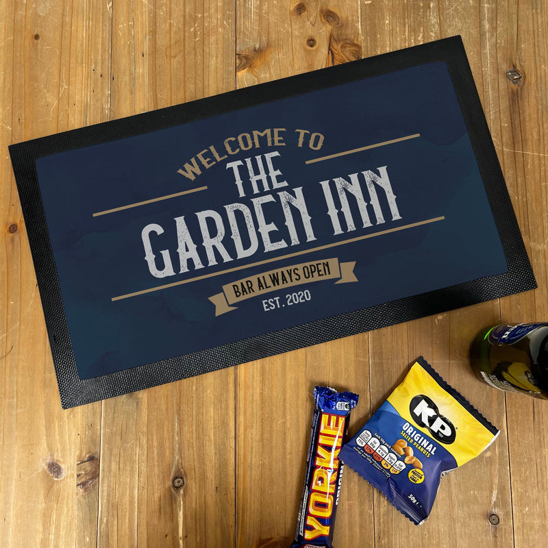 Personalised Bar Mat – Fully Customisable | Bulk Discounts Available