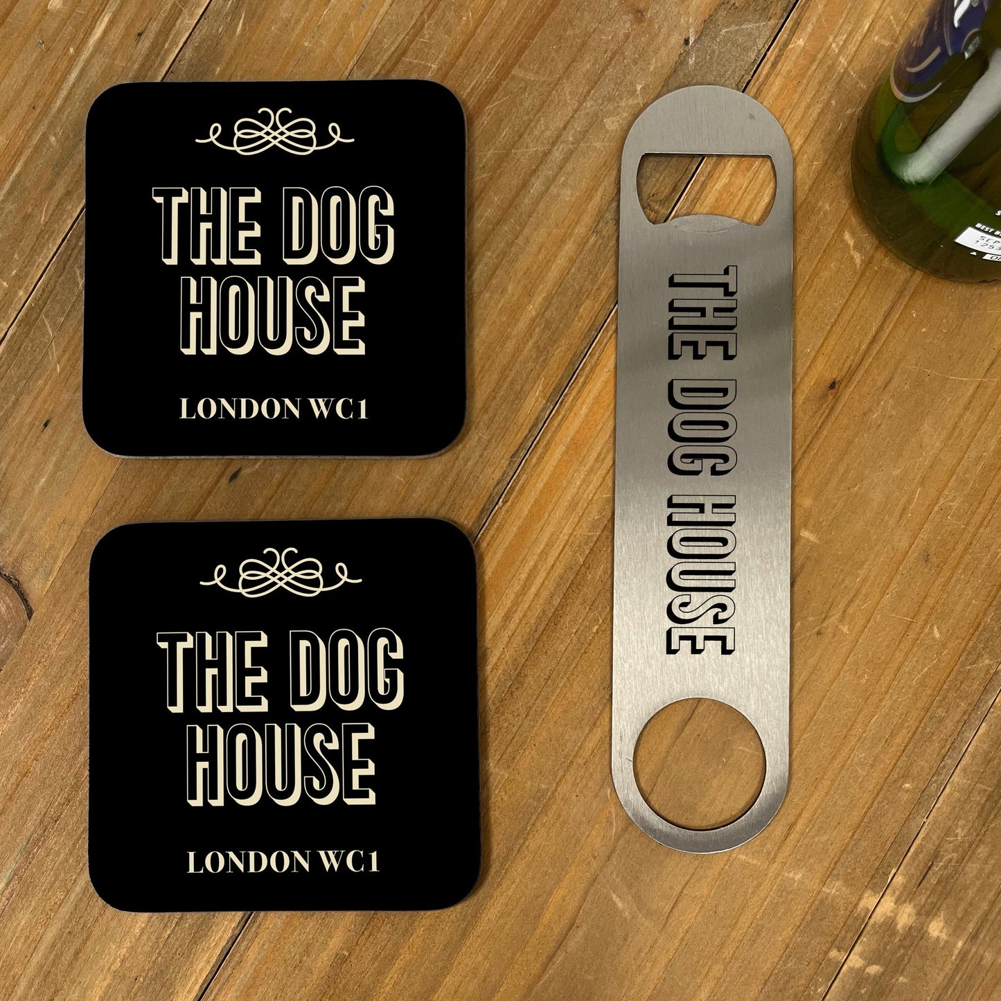 Personalised Bar Accessories with County Pub Design